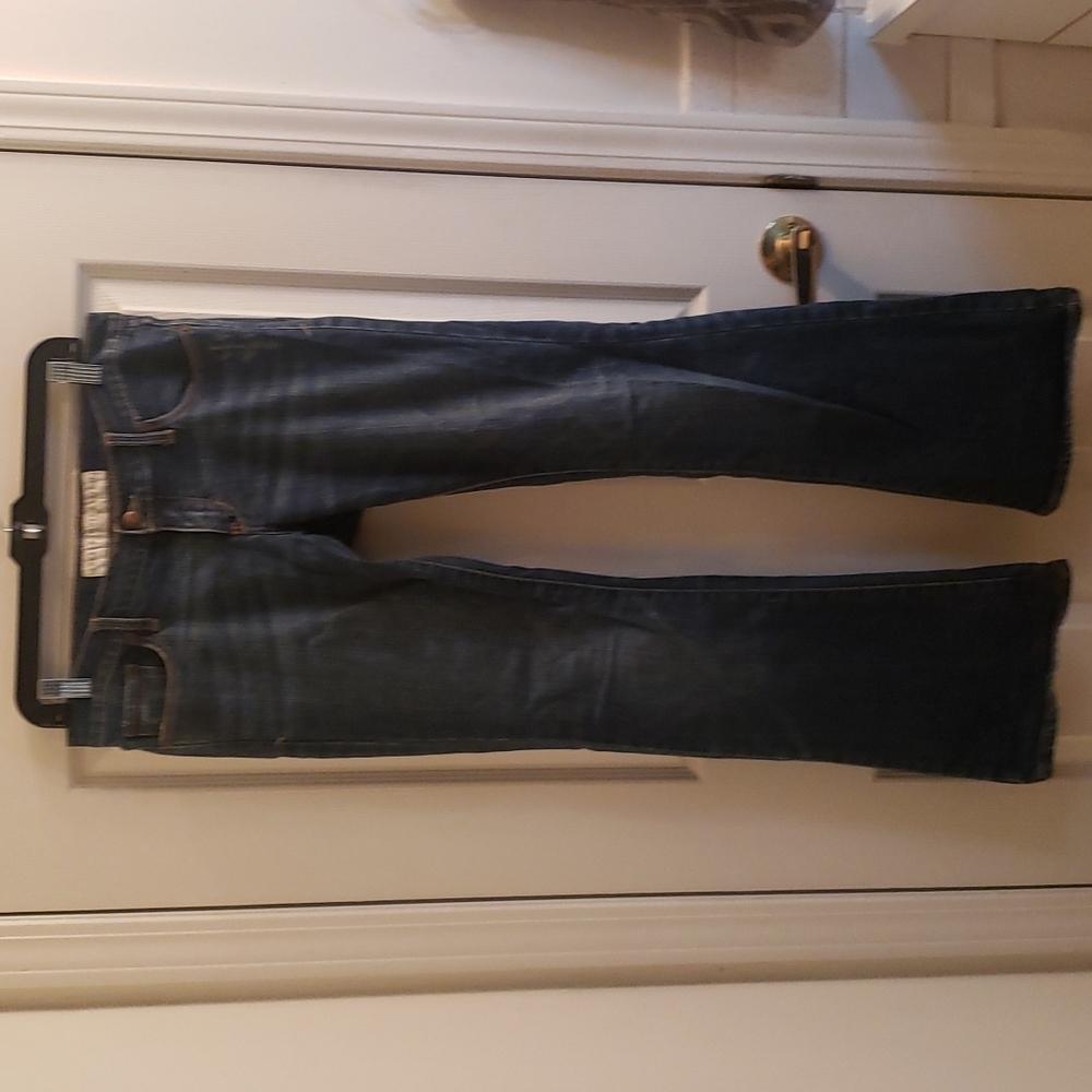 Abercrombie & Fitch Madison Low Rise Flare Jeans Vintage Y2K Size 2S